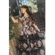 Miss Point Cat Rose Tea Open Front Daily Short and Long One Piece(Reservation/Full Payment Without Shipping)